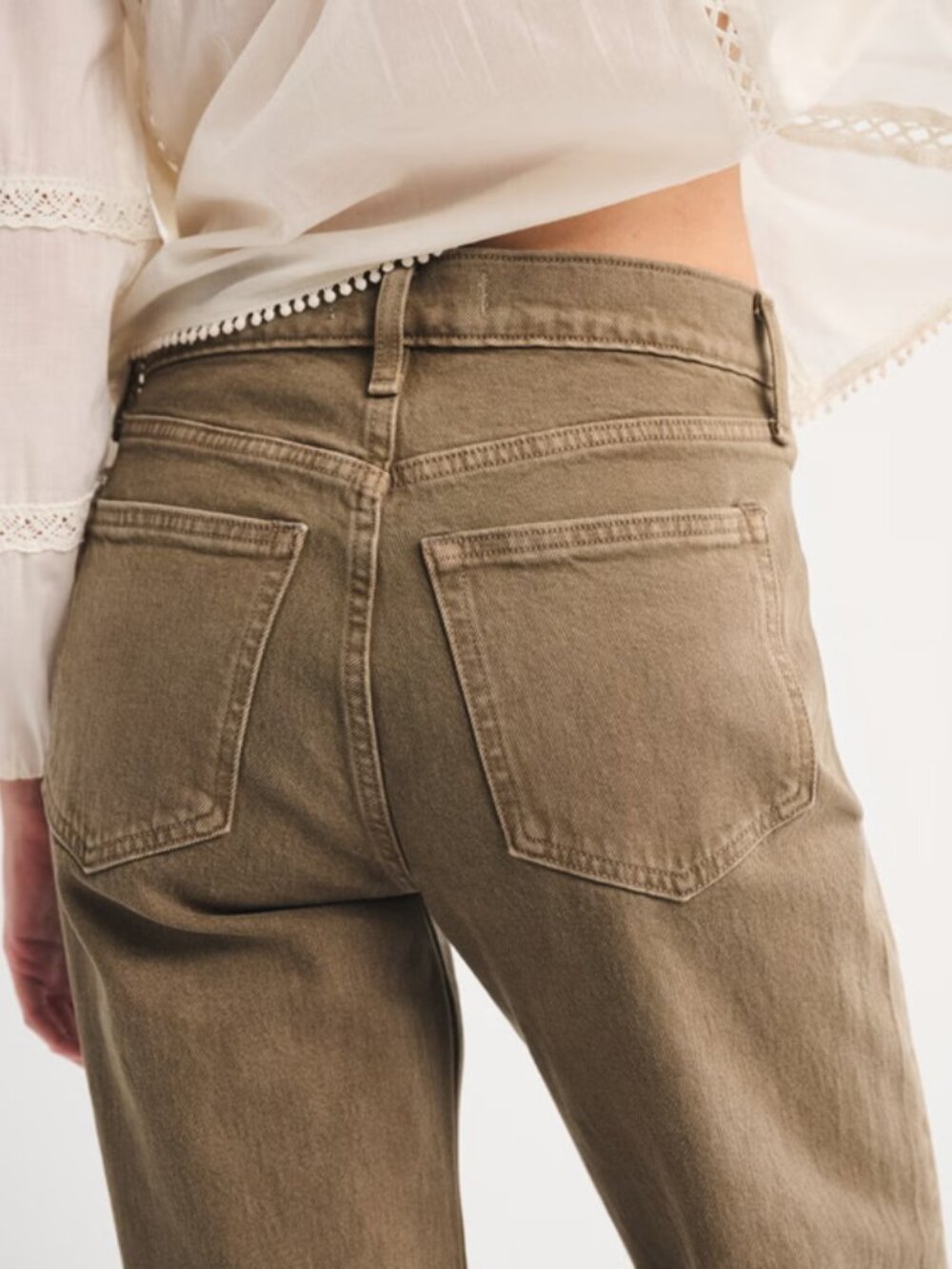 Abercrombie & Fitch High Rise 90s Relaxed Jean - Picture 4 of 7